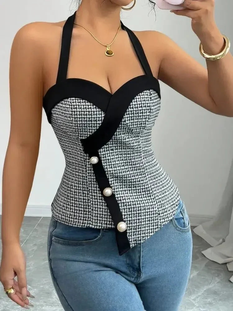 Halter Neck Cami - Update AvenueTrendsi100100414162196100100414162196e6819e89 - 60c4 - 4c92 - aebf - c75a8c2d0829 - Max - OriginBlack