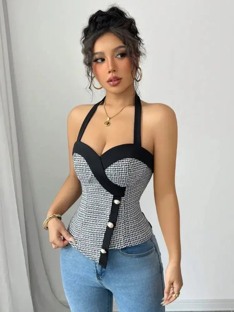 Halter Neck Cami - Update AvenueTrendsi1001004141621961001004141621969214091c - 8c3d - 4542 - 9edc - 101ffe4c76d0 - Max - OriginBlack