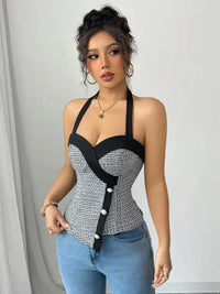 Halter Neck Cami - Update AvenueTrendsi1001004141621961001004141621969214091c - 8c3d - 4542 - 9edc - 101ffe4c76d0 - Max - OriginBlack
