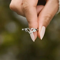Hand Heart Shape 925 Sterling Silver Open Ring - Update AvenueRingTrendsi100500168482002100500168482002Hand Heart Shape 925 Sterling Silver Open RingGold