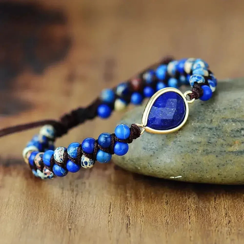 Handmade Teardrop Shape Beaded Bracelet - Update AvenueBraceletsTrendsi100500949831921100500949831921Handmade Teardrop Shape Beaded BraceletRoyal Blue