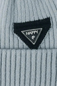HAPPY Contrast Beanie - Update AvenueTrendsi100100571461269100100571461269HAPPY Contrast BeanieSteel