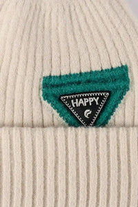 HAPPY Contrast Beanie - Update AvenueTrendsi100100571468596100100571468596HAPPY Contrast BeanieBeige