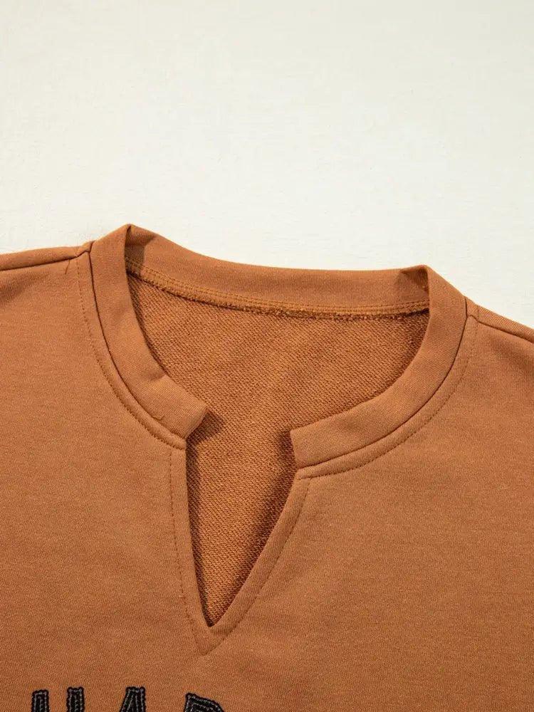 Happy Halloween Graphic Notched Long Sleeve Loose Top - Update AvenueHalloweenTrendsi100100101611597100100101611597a360a157c2c44770a1221cce8f59985a - Max - OriginTerracotta
