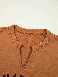 Happy Halloween Graphic Notched Long Sleeve Loose Top - Update AvenueHalloweenTrendsi100100101611597100100101611597a360a157c2c44770a1221cce8f59985a - Max - OriginTerracotta