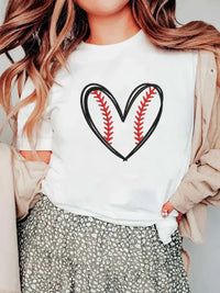 Heart Graphic Short Sleeve T-Shirt - Update AvenueT-ShirtsTrendsi1001006876987531001006876987537db3b4bce6ca45aa8def3a8aa045f6c7 - Max - OriginWhite