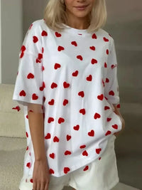 Heart Print Oversized T-Shirt - Update AvenueT-ShirtsTrendsi100100200949609100100200949609b86a70b1 - 161f - 45b1 - b6c1 - ae8427f4af49 - Max - OriginIvory White
