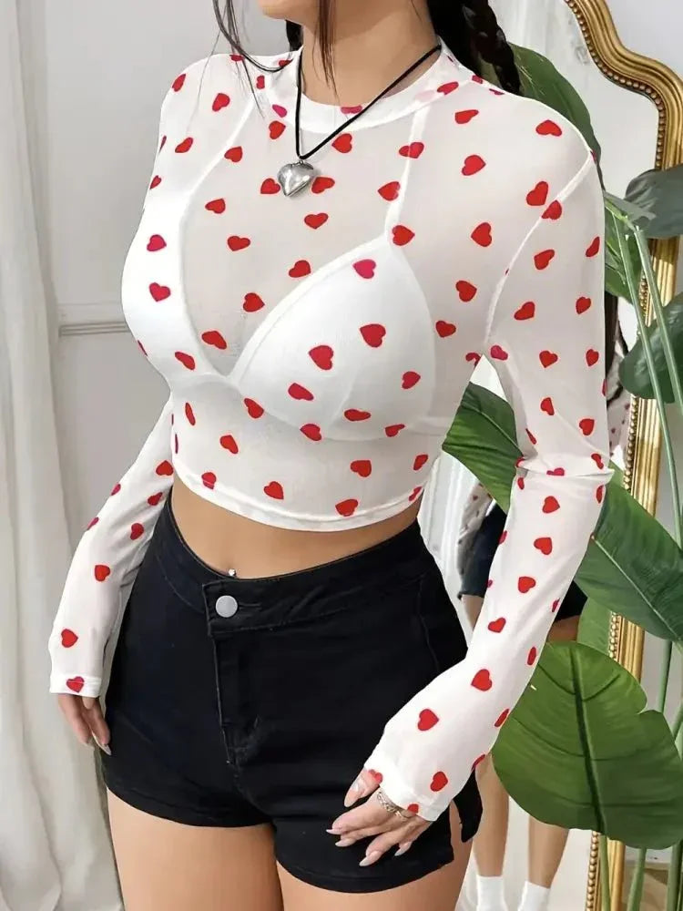 Heart Round Neck Long Sleeve Sheer Top - Update AvenueTrendsi1001008765321661001008765321665520123f - c4f4 - 4ba5 - 868f - 2b4b70105860 - MaxWhite