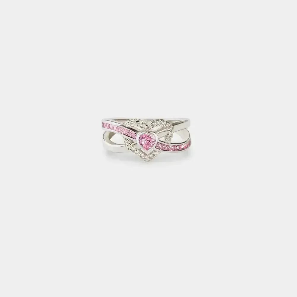 Heart Shape Zircon 925 Sterling Silver Ring - Update AvenueRingTrendsi100500071971121100500071971121Heart Shape Zircon 925 Sterling Silver RingSilver
