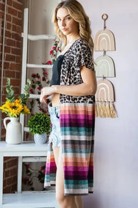 Heimish Full Size Animal Leopard and Stripe Open Cardigan Plus Size - Update AvenueVacation StyleTrendsi100100374251969100100374251969fd744a7c - 387c - 4a9a - a726 - a22ba50a6420 - MaxBrown Multi