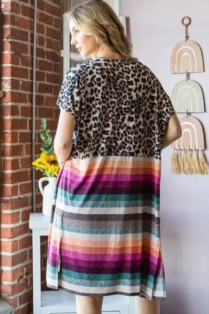 Heimish Full Size Animal Leopard and Stripe Open Cardigan Plus Size - Update AvenueVacation StyleTrendsi1001003742519691001003742519697fb5ae6b - 6054 - 43fb - a15f - cc89562b2380 - MaxBrown Multi
