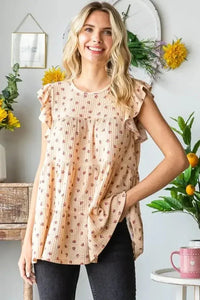 Heimish Full Size Butterfly Short Sleeve Round Neck Ditsy Floral Print Tiered Top Plus Size - Update AvenueVacation StyleTrendsi100100974341661100100974341661379e2a4f - 3d72 - 4c14 - 9cb8 - b4cee092ece1 - MaxTaupe