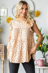 Heimish Full Size Butterfly Short Sleeve Round Neck Ditsy Floral Print Tiered Top Plus Size - Update AvenueVacation StyleTrendsi100100974341661100100974341661471f8abe - b660 - 4c1e - a943 - 2e4dbf051379 - MaxTaupe