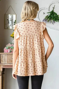Heimish Full Size Butterfly Short Sleeve Round Neck Ditsy Floral Print Tiered Top Plus Size - Update AvenueVacation StyleTrendsi100100974341661100100974341661e2f62fc0 - 85d5 - 467b - b3e5 - e7d1e9327227 - MaxTaupe