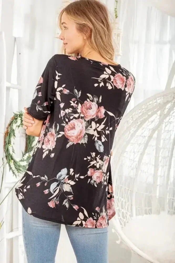 Heimish Full Size Crisscross Neck Floral Babydoll Top Plus Size - Update AvenueVacation StyleTrendsi1001009389510901001009389510900c2893c7 - 8c13 - 4cf8 - 8fdd - d71ba6d6ce75 - MaxBlack