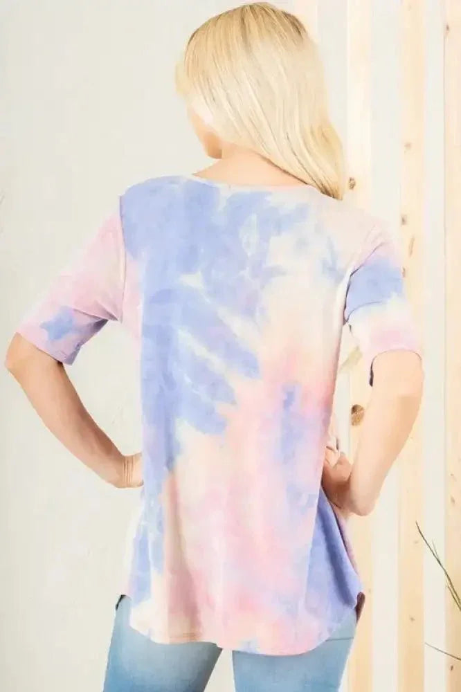 Heimish Full Size Crisscross Tie Dye Babydoll Top Plus Size - Update AvenueVacation StyleTrendsi1001006151518511001006151518518739b08b - 9267 - 4516 - 8009 - 65f054357405 - MaxBlue/Pink