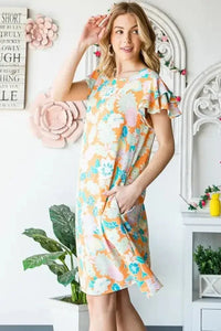 Heimish Full Size Ruffled Short Sleeve Floral Mini Dress Plus Size - Update AvenueVacation StyleTrendsi100100529431338100100529431338ad7a51d3 - 6137 - 49a8 - b384 - dbb9e462cd03 - MaxOrange