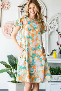 Heimish Full Size Ruffled Short Sleeve Floral Mini Dress Plus Size - Update AvenueVacation StyleTrendsi10010052943133810010052943133868556ae3 - 758d - 4657 - 9b1f - 7394ee80648a - MaxOrange