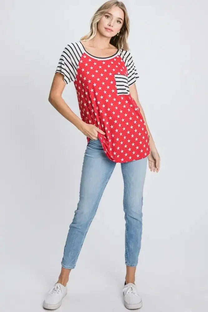 Heimish Full Size Star & Striped Round Neck Short Sleeve T-Shirt Plus Size - Update AvenueHonor the Stars and StripesTrendsi100100113941087100100113941087e055246c - 12e5 - 4688 - 8189 - 5b3d2330412d - MaxRed