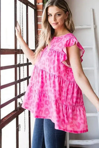 Heimish Full Size Tiered Leopard Round Neck Blouse with Ruffled Detail Plus Size - Update AvenueVacation StyleTrendsi10010053127134210010053127134251b1fe52 - 95da - 4d2f - 9520 - 4f5d66f34c0a - MaxFuchsia/Animal