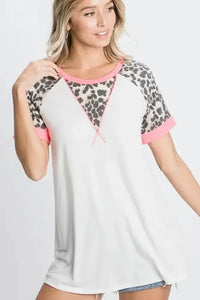 HeimishFull Size Leopard Round Neck Short Sleeve T-Shirt with Stitch Plus Size - Update AvenueVacation StyleTrendsi1001009620313451001009620313456dbb8d57 - 092b - 4eb9 - 8c0b - 412801680b59 - MaxIvory