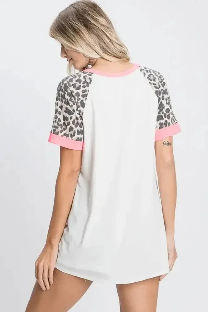 HeimishFull Size Leopard Round Neck Short Sleeve T-Shirt with Stitch Plus Size - Update AvenueVacation StyleTrendsi100100962031345100100962031345a9521404 - 358b - 44c3 - a614 - 9565e88201e4 - MaxIvory
