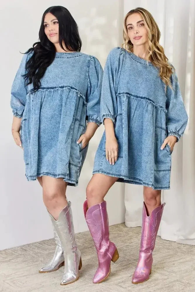HEYSON Full Size Oversized Denim Babydoll Dress - Update AvenueDenim Dresses & SkirtsTrendsi10010020250654510010020250654538fa0241 - abbb - 479e - a36c - 8068c5aa4b5a - MaxDENIM