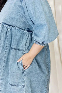 HEYSON Full Size Oversized Denim Babydoll Dress - Update AvenueDenim Dresses & SkirtsTrendsi10010020250654510010020250654501eac67a - 80c4 - 42ba - 8ea1 - 48c2c1edd29f - MaxDENIM