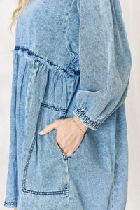 HEYSON Full Size Oversized Denim Babydoll Dress - Update AvenueDenim Dresses & SkirtsTrendsi10010020250654510010020250654511e1d2b6 - cf69 - 4874 - bd4d - e85b1bc9b90d - MaxDENIM