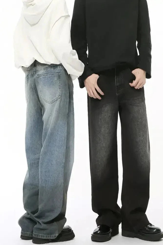 High Waist Baggy Jeans with Pockets - Update AvenueTrendsi100400858951946100400858951946High Waist Baggy Jeans with PocketsMedium