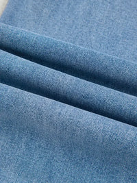 High Waisted Wide Leg Belted Jeans