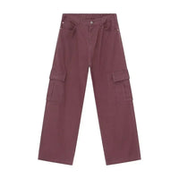Hight Rise Wide Leg Cargo Pants - Update AvenueTrendsi100400393230395100400393230395Hight Rise Wide Leg Cargo PantsMauve