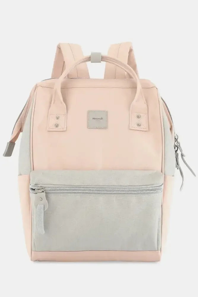Himawari Water Resistant Canvas Backpack Bag with Side Pockets