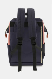 Himawari Waterproof Canvas Backpack Bag with Side Pockets
