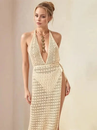 Hollow Out Halter Neck Cover - Up Dress - Update AvenueFestival VibesTrendsi1001001146517261001001146517267c9aa21c - 18a0 - 4f3e - abaa - 91921c193c84 - MaxTan