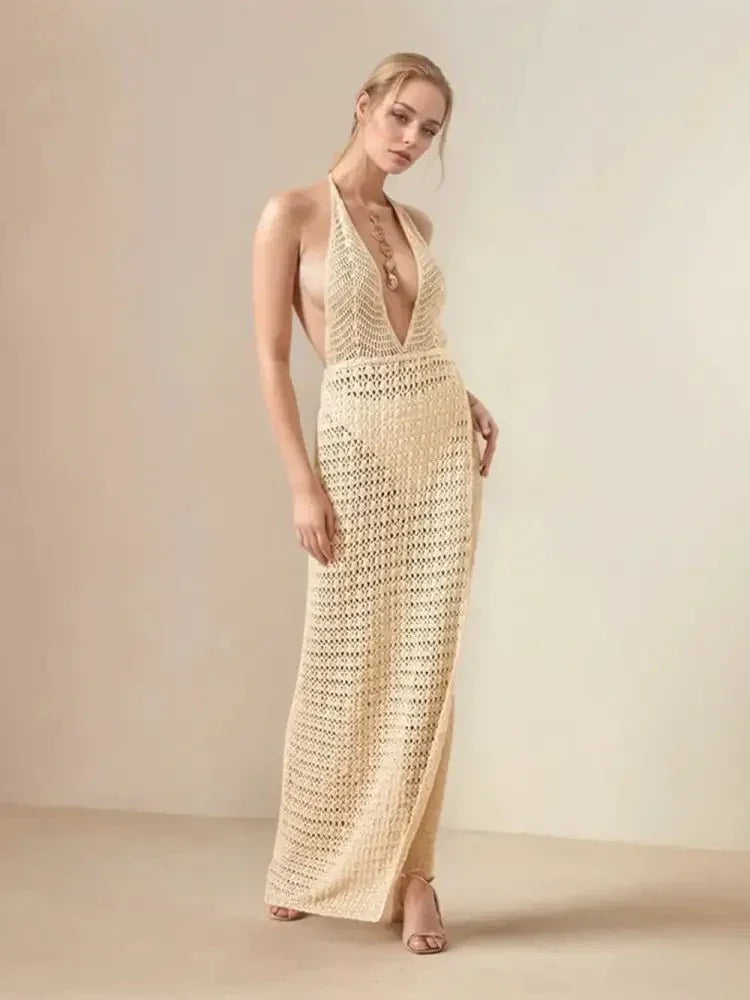 Hollow Out Halter Neck Cover - Up Dress - Update AvenueFestival VibesTrendsi1001001146517261001001146517264f6a00f3 - 7465 - 4347 - bf31 - 3b0848134702 - MaxTan