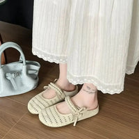 Hollow Out Round Toe Flat Slip - Ons - Update AvenueTrendsi100600836586560100600836586560Hollow Out Round Toe Flat Slip - OnsBlack