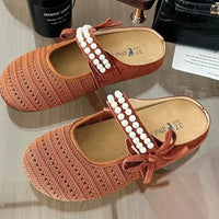 Hollow Out Round Toe Flat Slip - Ons - Update AvenueTrendsi100600836586560100600836586560Hollow Out Round Toe Flat Slip - OnsBlack