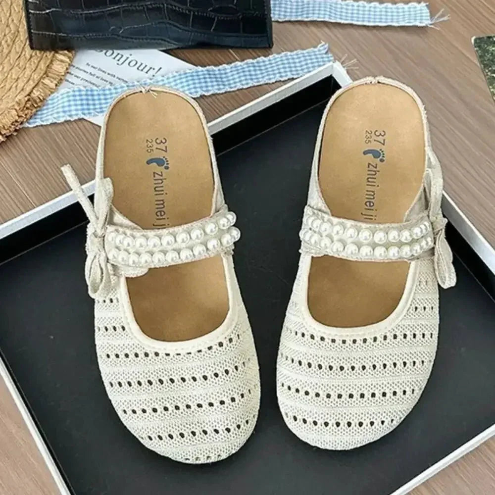Hollow Out Round Toe Flat Slip - Ons - Update AvenueTrendsi100600836586560100600836586560Hollow Out Round Toe Flat Slip - OnsBlack