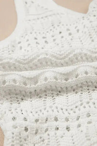 Hollowed Knit V Neck Drawstring Sweater Vest - Update AvenueBoho VibesTrendsi100100713538182100100713538182fc94a5b5 - df4a - 48c4 - b547 - 5769742ca1c7 - Max - OriginWhite