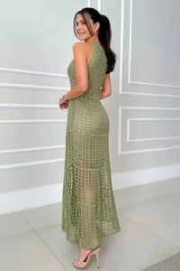 Hollowed - Out Sleeveless Maxi Dress - Update AvenueFestival VibesTrendsi10010075392286610010075392286620e83500 - 7778 - 4c17 - b751 - 9ac4ded7a9af - MaxMatcha Green
