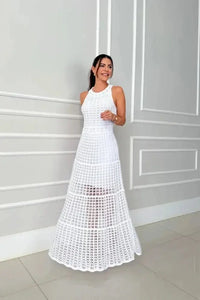 Hollowed - Out Sleeveless Maxi Dress - Update AvenueFestival VibesTrendsi100100753928644100100753928644d74d65dc - fa5e - 4967 - 8119 - 9ba84ce6947e - MaxWhite