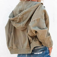 Hooded Dropped Shoulder Denim Jacket - Update AvenueTrendsi100100094575050100100094575050382d8c1d02f549c9a3ad5f4600815074 - MaxCamel