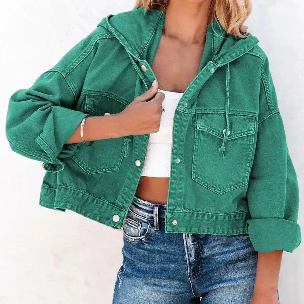 Hooded Dropped Shoulder Denim Jacket - Update AvenueTrendsi10010009457532710010009457532783113b45b6da42d2b935831040b0e97c - MaxTeal