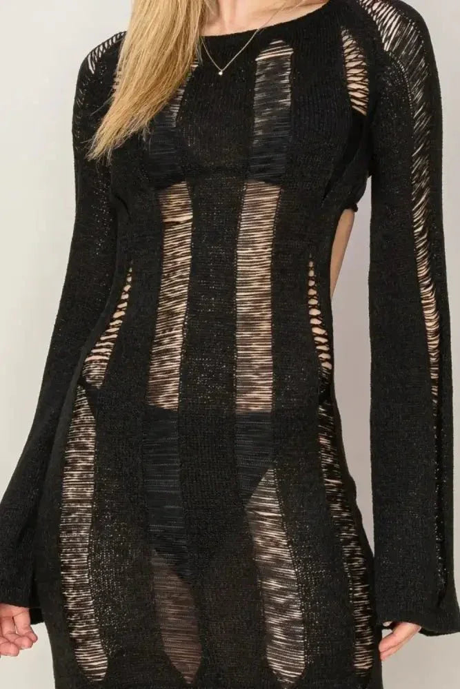 HYFVE Backless Cover Up Mini Dress - Update AvenueTrendsi10010081351188710010081351188761172cfe - fe12 - 4033 - b0c1 - d6a56d7a1c97 - MaxBlack