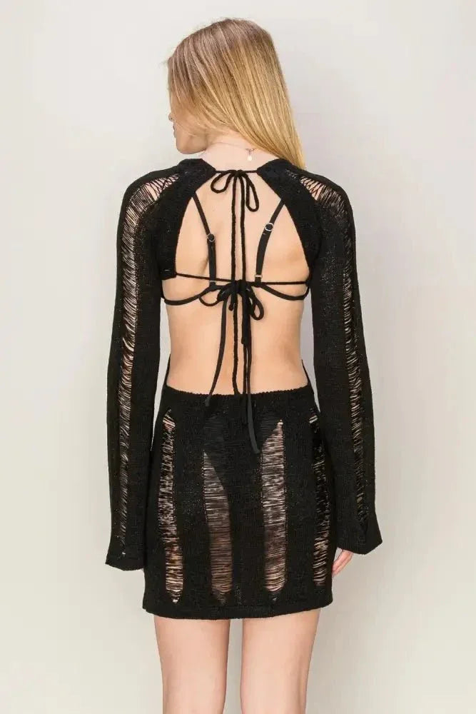 HYFVE Backless Cover Up Mini Dress - Update AvenueTrendsi1001008135118871001008135118870387c5bd - 2699 - 4144 - b5d2 - e49838fcc431 - MaxBlack