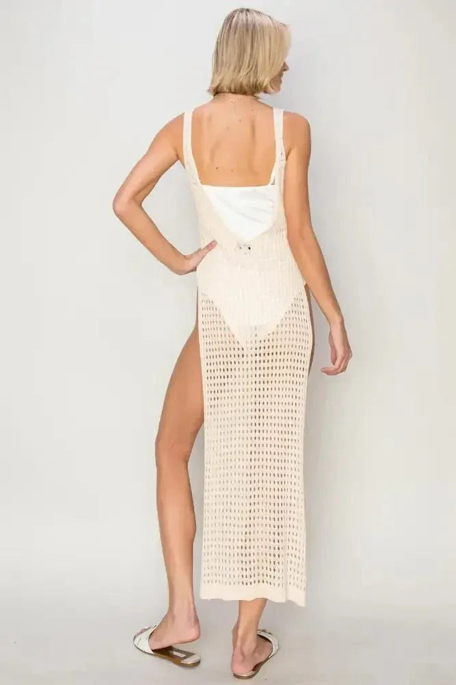 HYFVE Crochet Backless Cover Up Dress - Update AvenueBoho VibesTrendsi1001008572118691001008572118692a1d7574 - 596f - 457c - 8161 - e831222c71cf - MaxBeige
