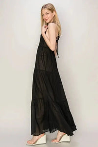HYFVE Halter Neck Cover Up Maxi Dress - Update AvenueTrendsi1001002762315711001002762315712d92a0c3 - eb96 - 4c4e - 8072 - d2b956aeda9c - MaxBlack