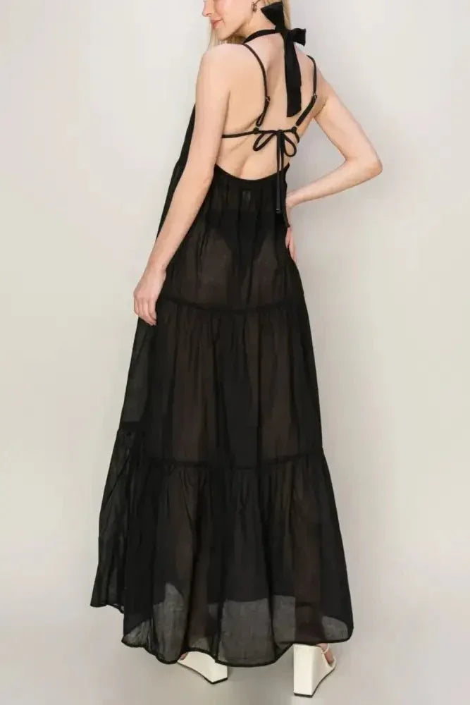 HYFVE Halter Neck Cover Up Maxi Dress - Update AvenueTrendsi10010027623157110010027623157152c0d4da - 1145 - 4074 - a1bc - c50c8e65461a - MaxBlack