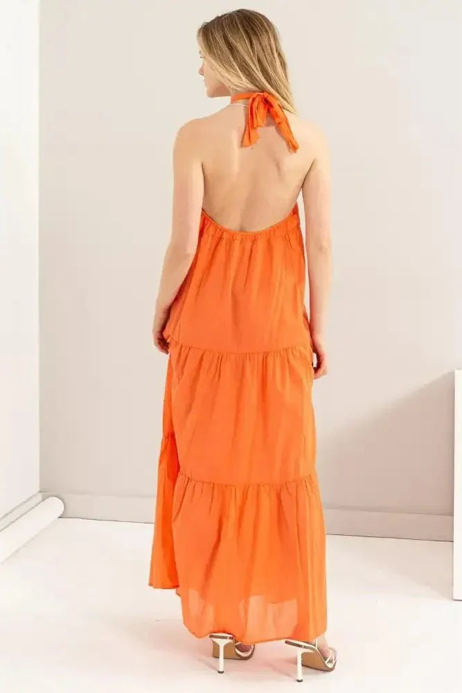 HYFVE Halter Neck Cover Up Maxi Dress - Update AvenueTrendsi100100504551745100100504551745cc7edba2 - b292 - 40de - 9546 - 7711eabd9e0b - MaxOrange